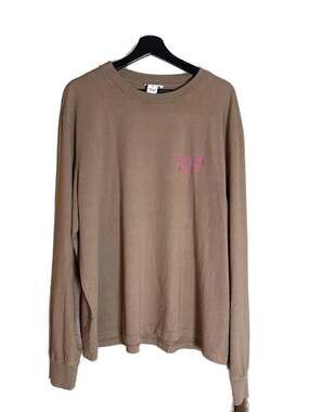 URTHWEAR Keep The Peace Organic Cotton Long Sleeve Tee - XL